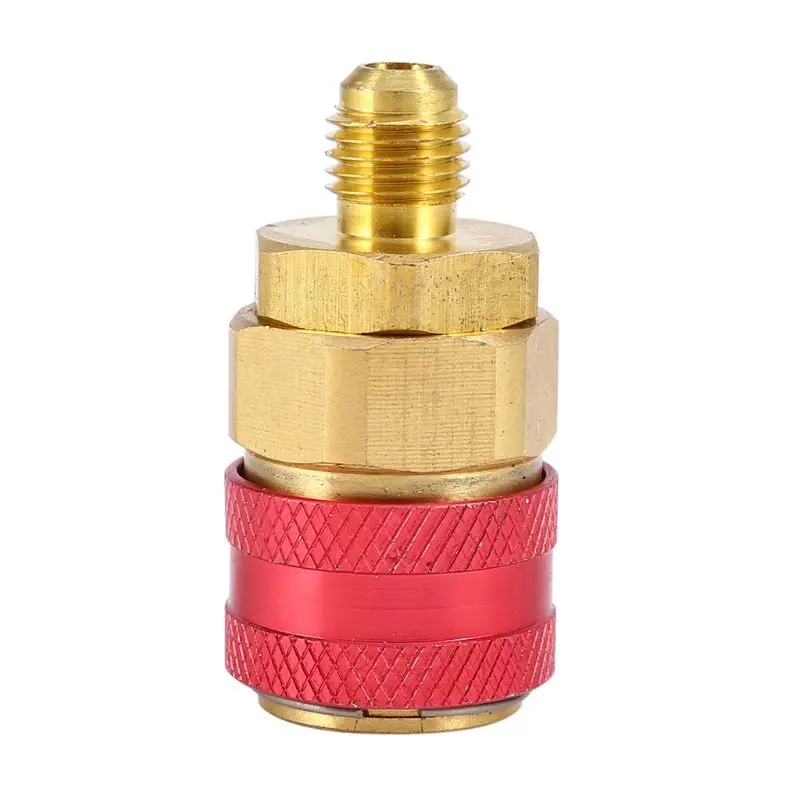 Быстроразъемный соединитель для автомобиля Freon R134A H/L латунные адаптеры