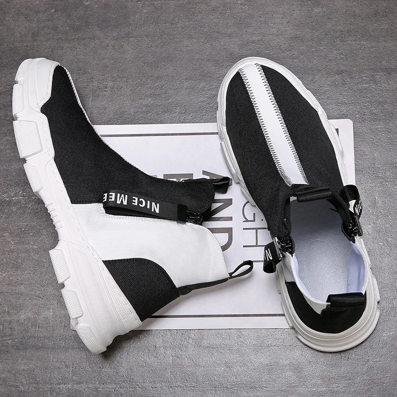 2019 дышащая сетчатая Мужская обувь удобная прогулочная Вулканизированная