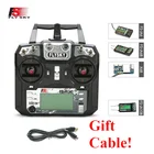 Передатчик FLYSKY FS-i6X I6X AFHDS 2A RC с приемником X6B IA6B IA10B, 10 каналов, 2,4 ГГц, для самолетов, вертолетов, FPV гоночных дронов