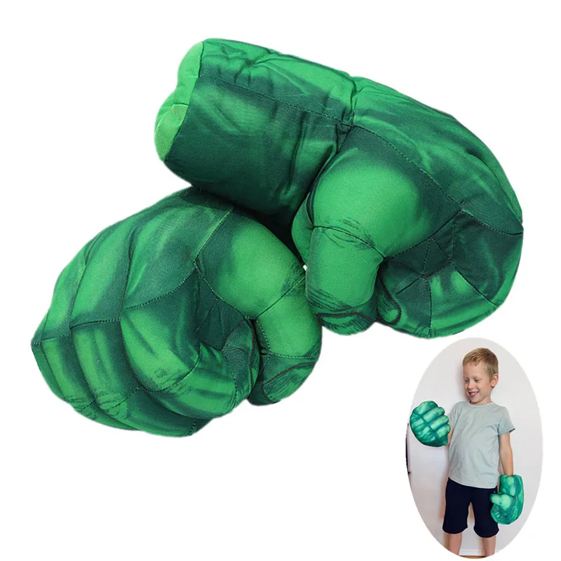 Детские плюшевые перчатки супергероя паука 4 цвета реквизит для косплея детской