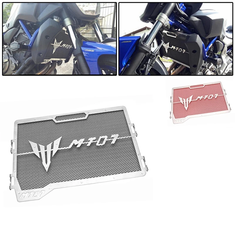 

Motorbike Radiator Grille Grill Protective Guard Cover for Yamaha MT-07 FZ-07 2014-2019