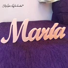 Персонализированные деревянные именные знаки на заказ, Детские именные настенные украшения, деревянные буквы, деревянные имена, настенные имена, настенные буквы