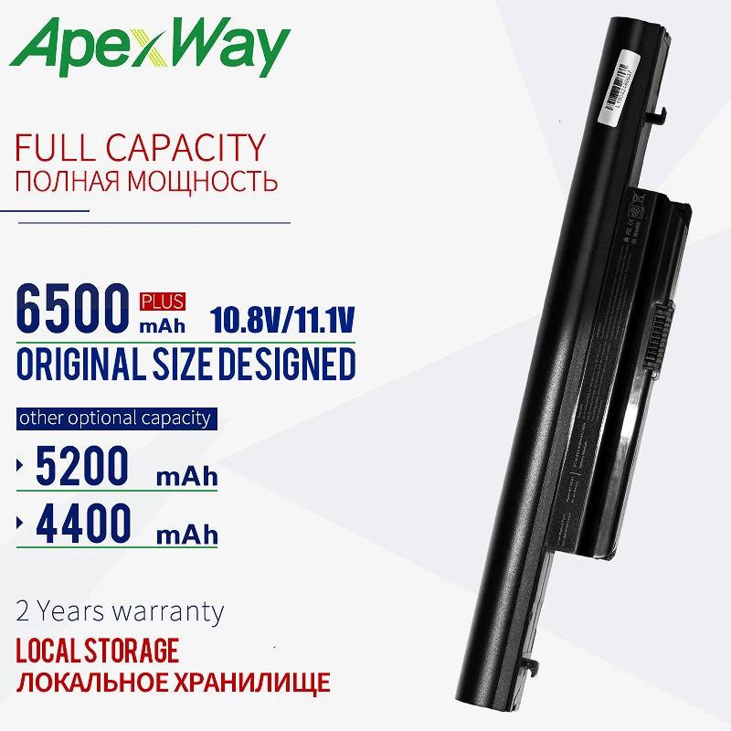 Аккумулятор ApexWay 11 1 В для ноутбука Acer Aspire AS10B31 AS10B61 AS10B3E 5820T 5553 5553G 5625 5625G 5745 3820 4820 5820