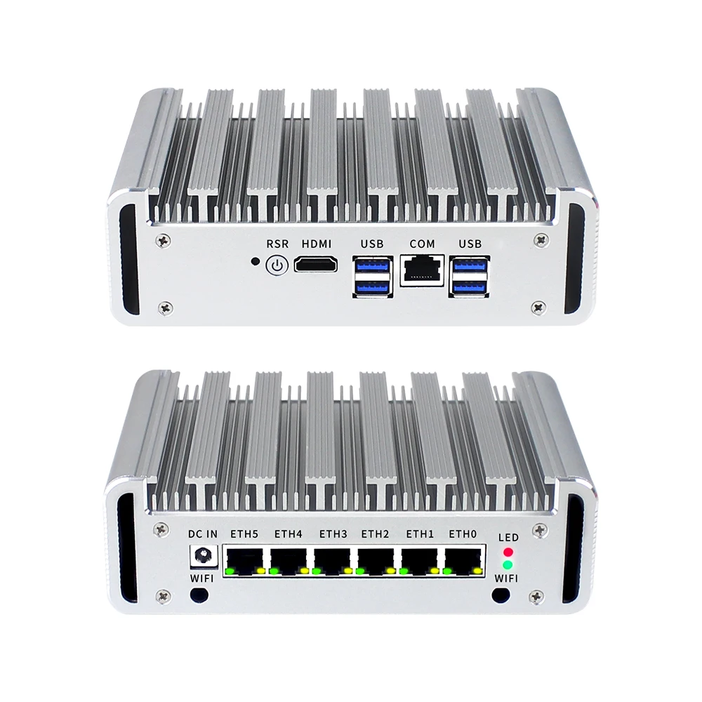 Мини ПК с поддержкой Ubuntu Intel Core I3/I5/6LAN DDR4/I7/10510U I5 10210U МГц|Мини ПК| |