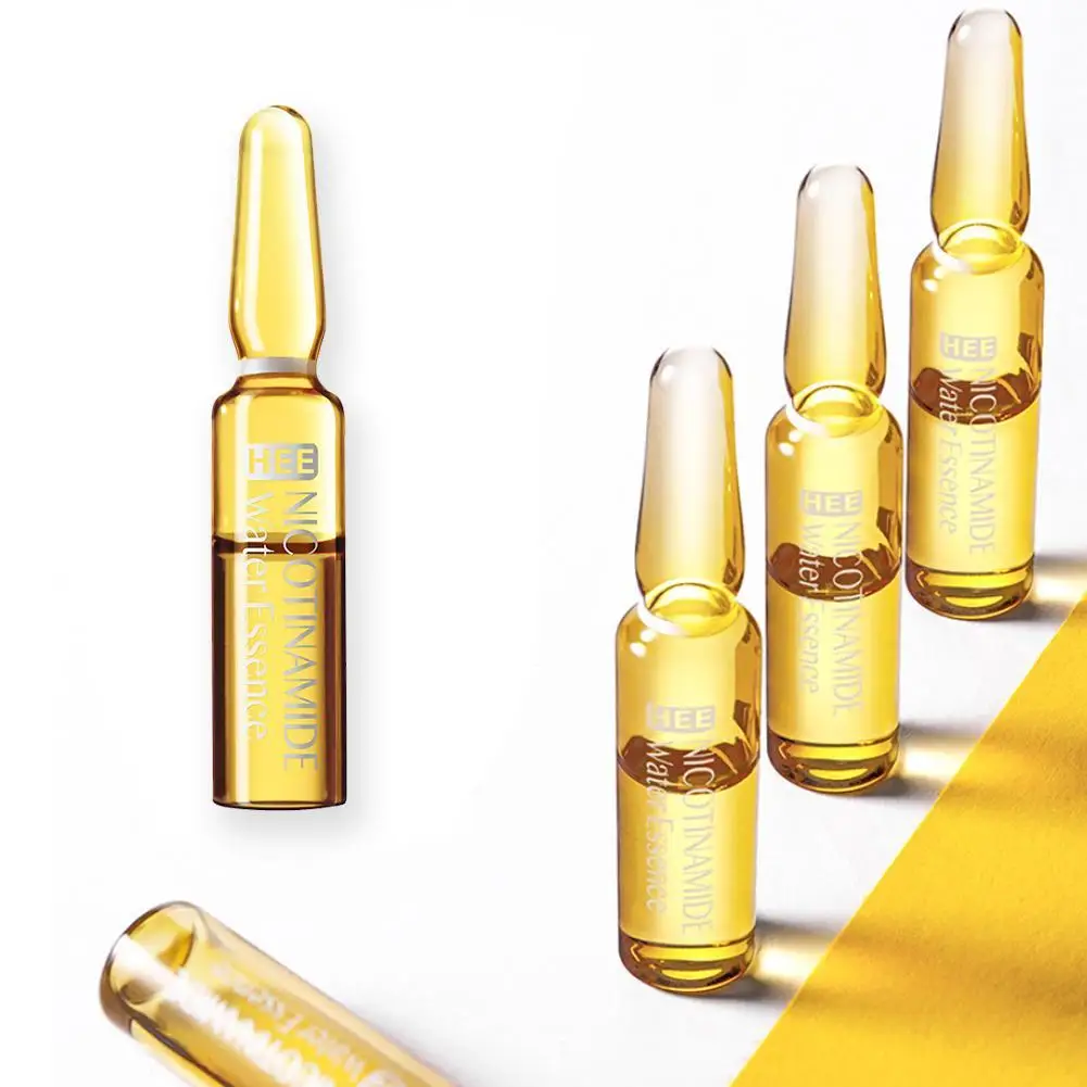 

7pcs/set Ampoule Serum Hyaluronic Acid Face Serum Shrink Pores Anti-ance Nicotinamide Whitening Moisturizing Skin Care