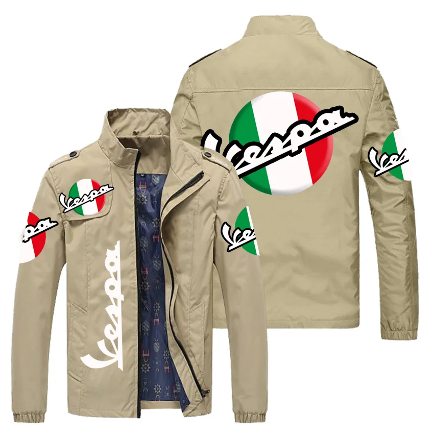 

Boutique racing men's jacket 2021 men's zipper jacket spring and autumn fashion slim jacket sports casual jacket