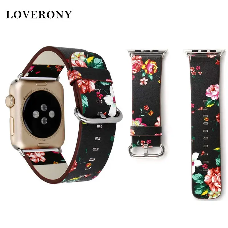 Ремешок кожаный для Apple Watch Series 5/4/3/2/1 38/40/42/44 мм|Смарт-аксессуары| |