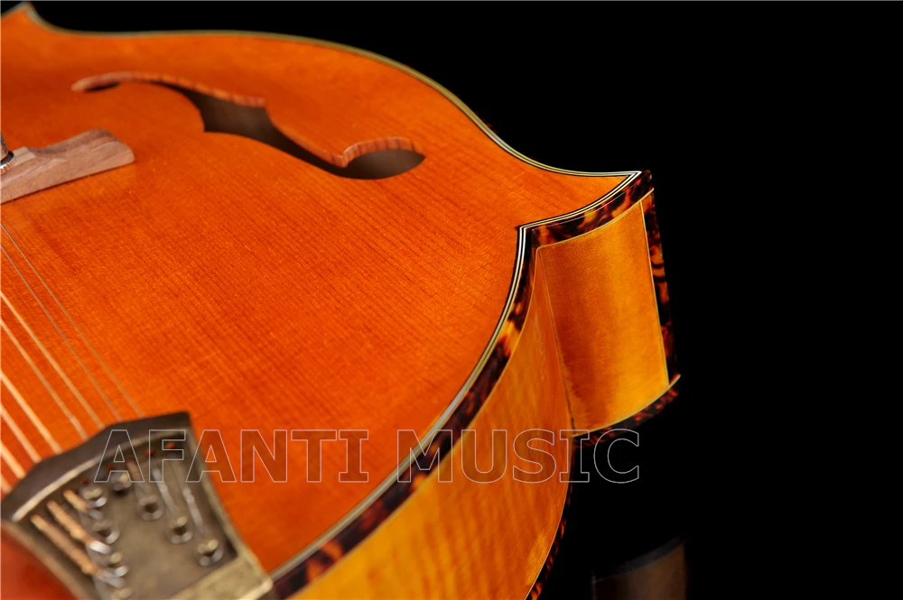 Afanti елового Топ Акустическая гитара/задняя Дека из огненного клена по бокам/Afanti