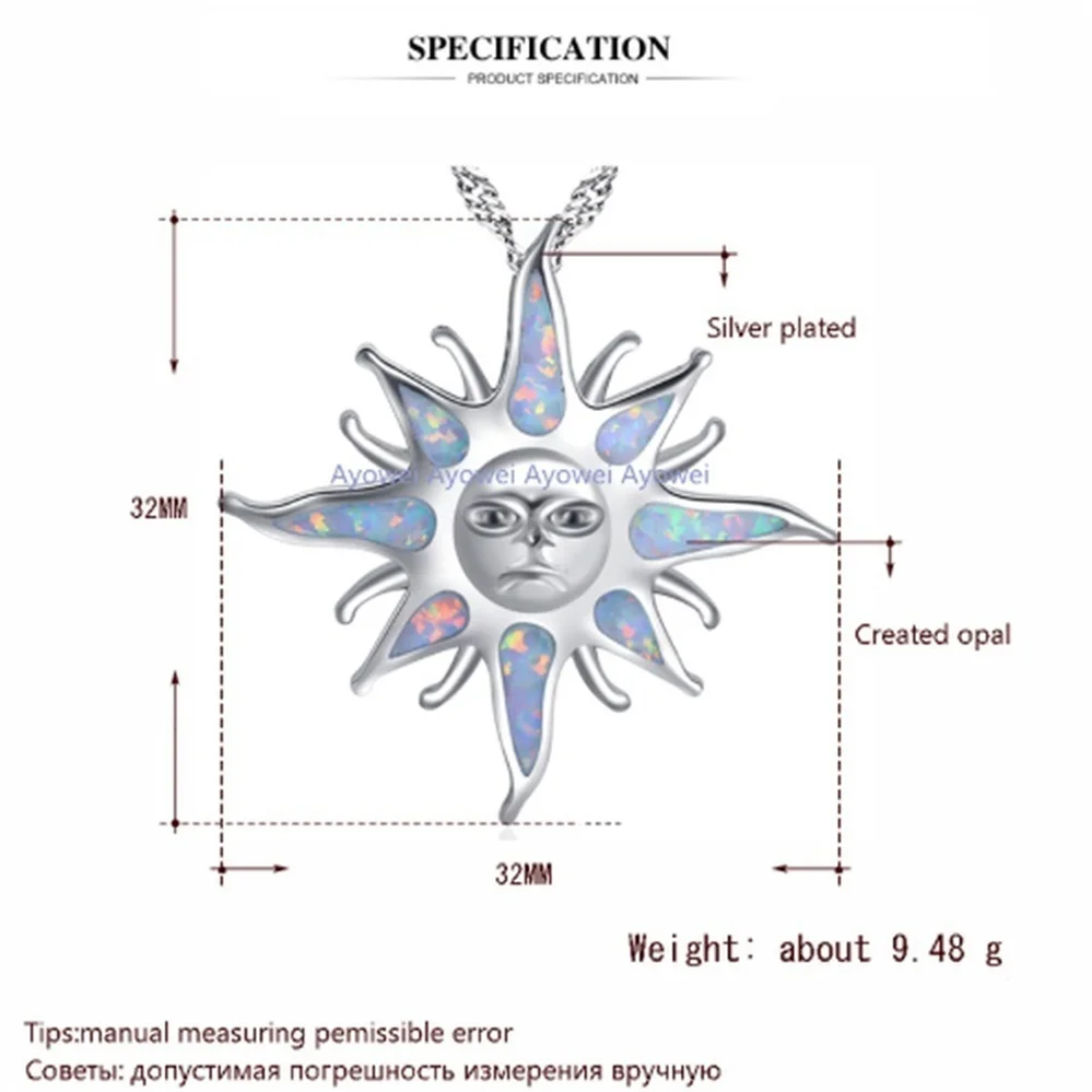 

Fashion Exquisite Luxury Zircon Sun Shape Ladies Necklace Anniversary Wedding Anniversary Party Party Jewelry Necklace Wholesale