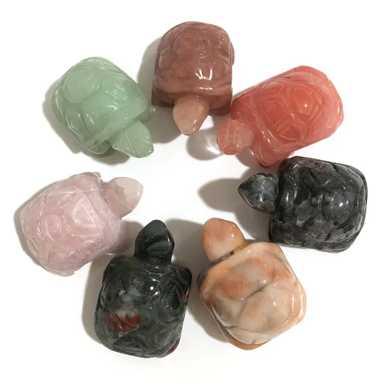 

1 шт. 2 дюйма натуральный кристалл, розовый кварц, черепаха, ларвикит, животные, лечебный камень, домашний декор, аквариум, ремесла, маленькое украшение JYX