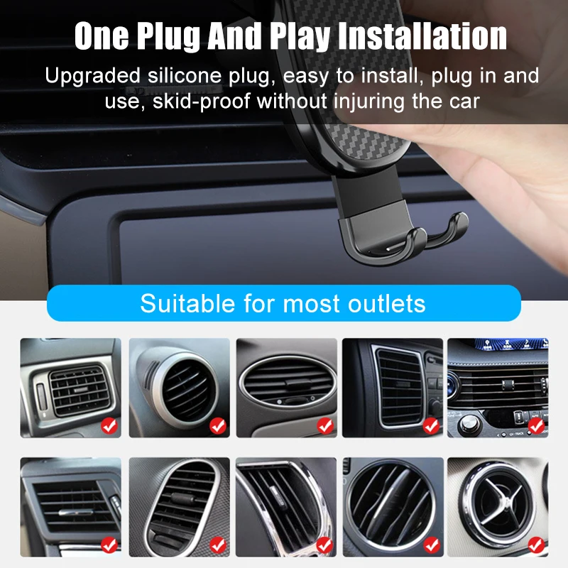 Автомобильная сотовая поддержка универсальный автомобильный гравитационный