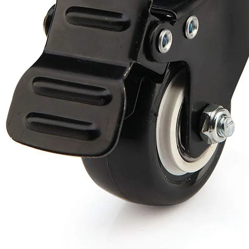 Модный 4 x сверхмощный 50 мм полиуретановый Поворотный Ролик для мебели |