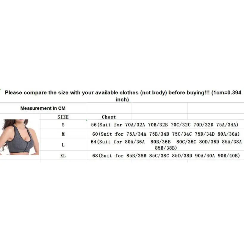 

Zipper Bra Top,S-XL Women Padded Sports Top,Breathable Workout Running Fitness Shirts Sports T-Shirt