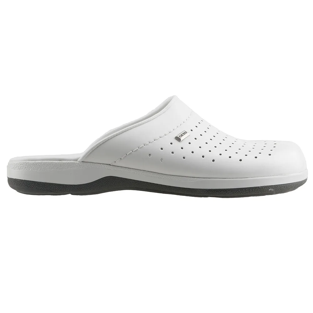 

Ceyo 9846-1 Leather Sabo Hospital Business Orthopedic Men Slippers