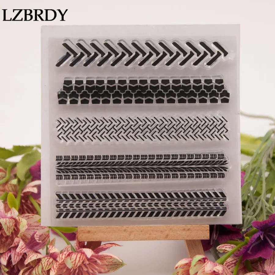 1 упаковка прозрачные резиновые штампы для скрапбукинга | Дом и сад