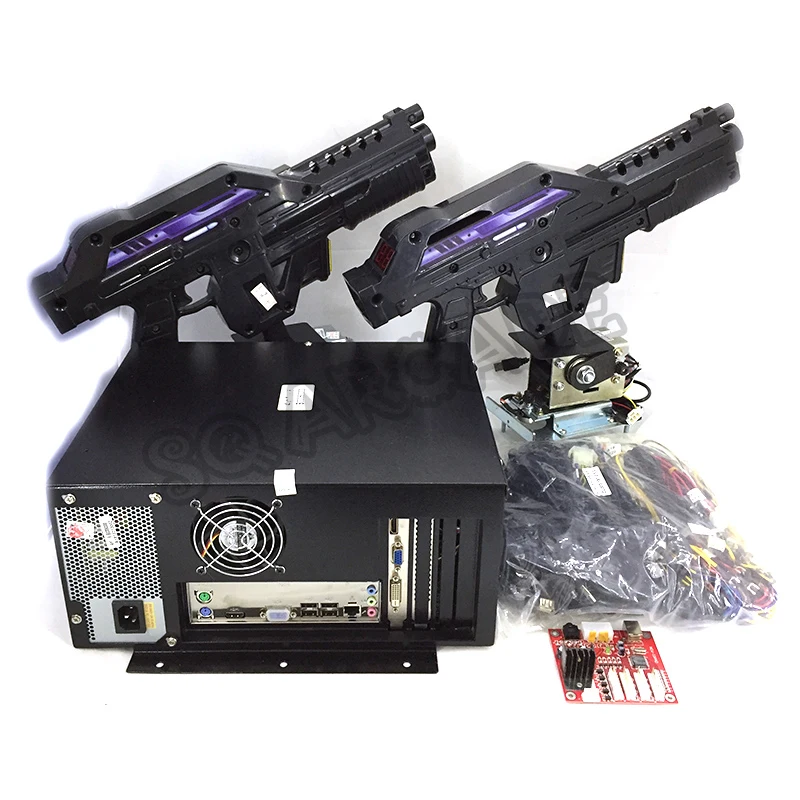 

Arcade 4 in 1 Shooting Games Kit 110v/220v Aliens/Schrik Fearland/Paradijs Verloren/De Swarm Game