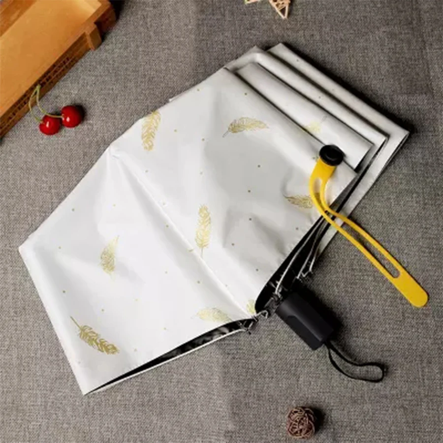 Супер светильник маленький мини Солнечный зонтик складной женский дождевой Зонт