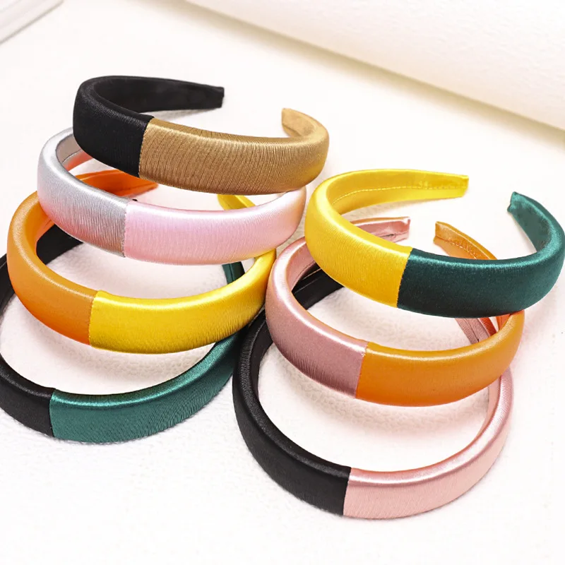 

Stitch Color Sponge Hairbands for Women Headbands Bow Hair Accessories Flower Hair Bands For Women Head Wrap