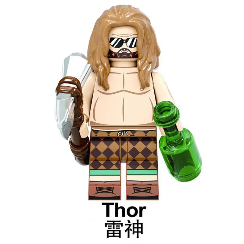 16 шт./компл. Enger End Game Thor MK85 Муравей Человек ОСА Железный строительный блок фигурка