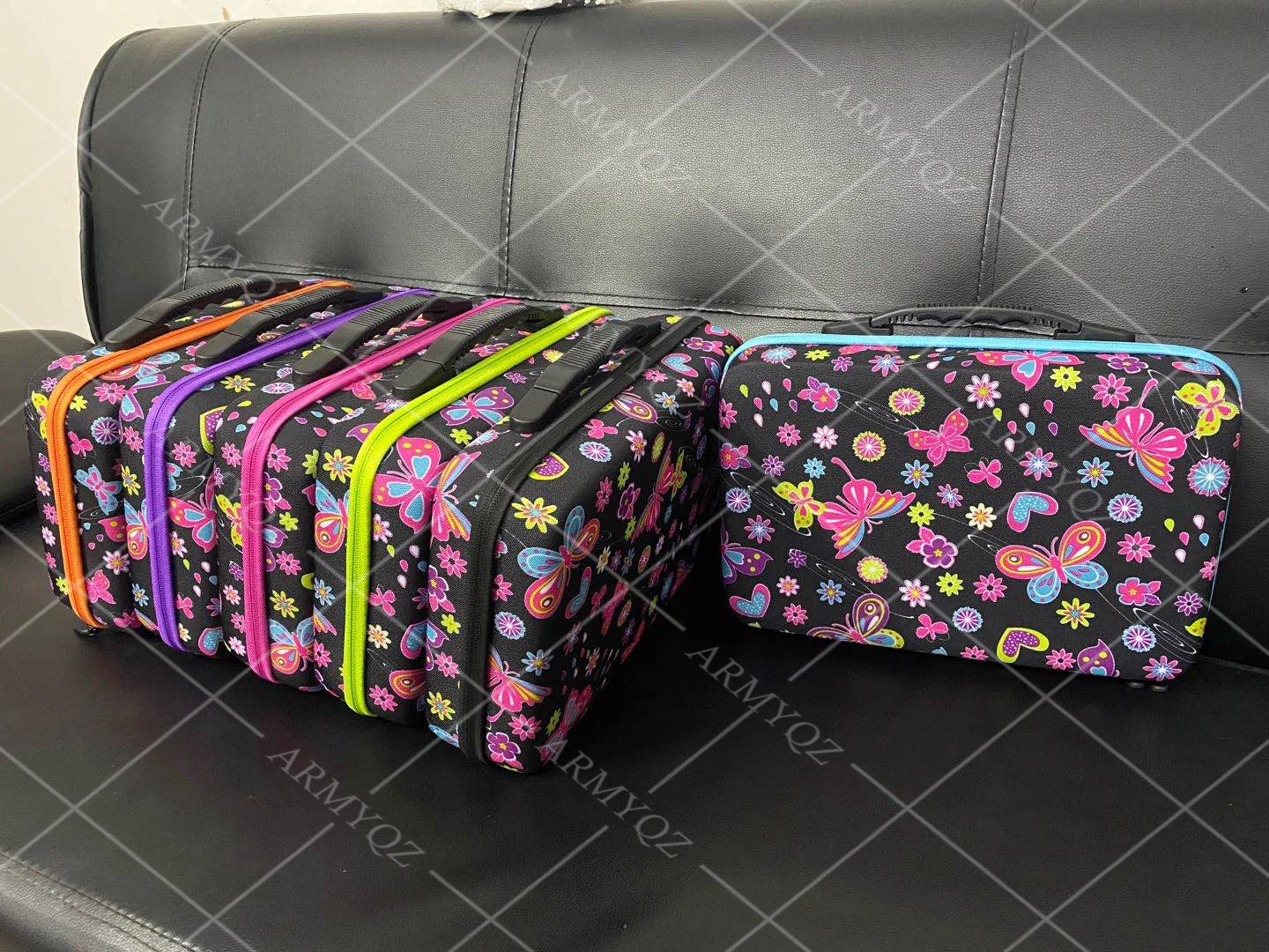 

60 Bottles Diamond Painting Accessories Tool Carry Case Box Container Diamond Storage Butterfly Bag Case Embroidery Mosaic