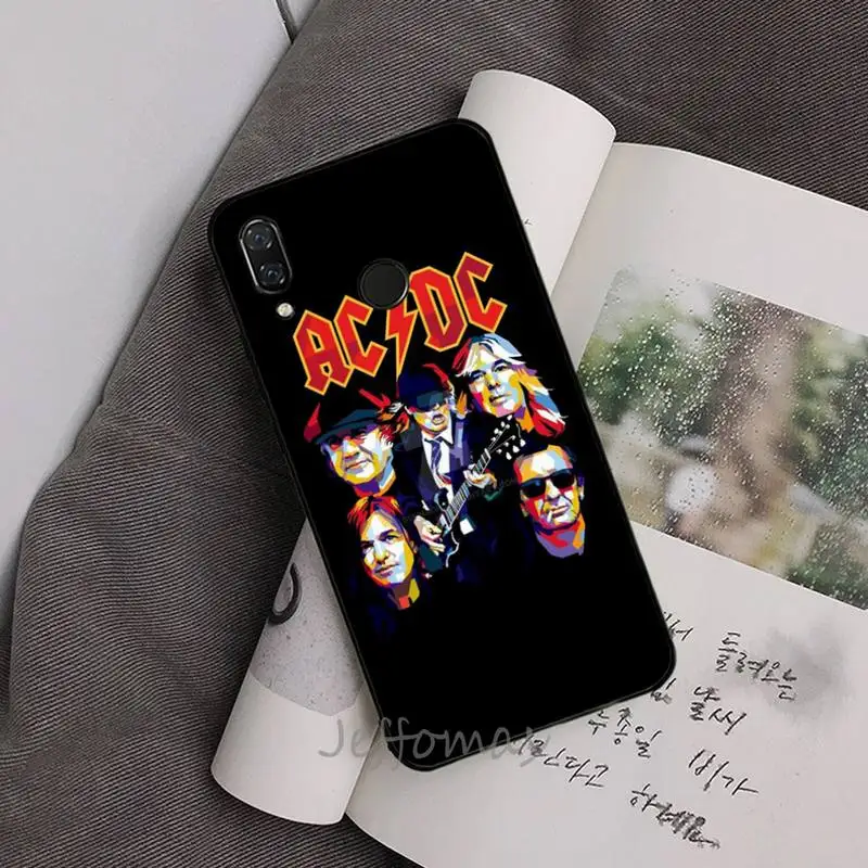 

poster music AC DC Phone Case For Xiaomi Redmi 4x 5 plus 6A 7 7A 8 mi8 8lite 9 note 4 5 7 8 pro