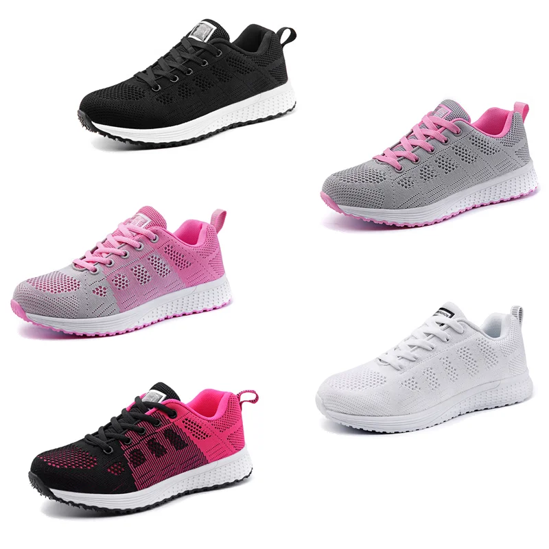 Модные уличные женские сетчатые мягкие кроссовки для бега тенниса светильник