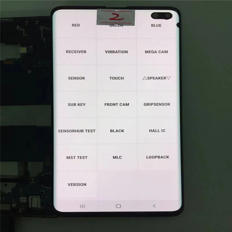 AMOLED с черными точками экран для samsung Galaxy S10 PLUS G975A G975U G975F G975V ЖК-дисплей сенсорный экран в сборе