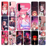 yndfcnb nino nakano anime phone case for huawei mate 20 10 9 40 30 lite pro x nova 2 3i 7se