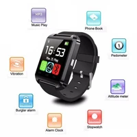 1pc smartwatch bluetooth 3 0 smart watch u8 wearable wristband dial call fitness tracker music photo chat for smart phone