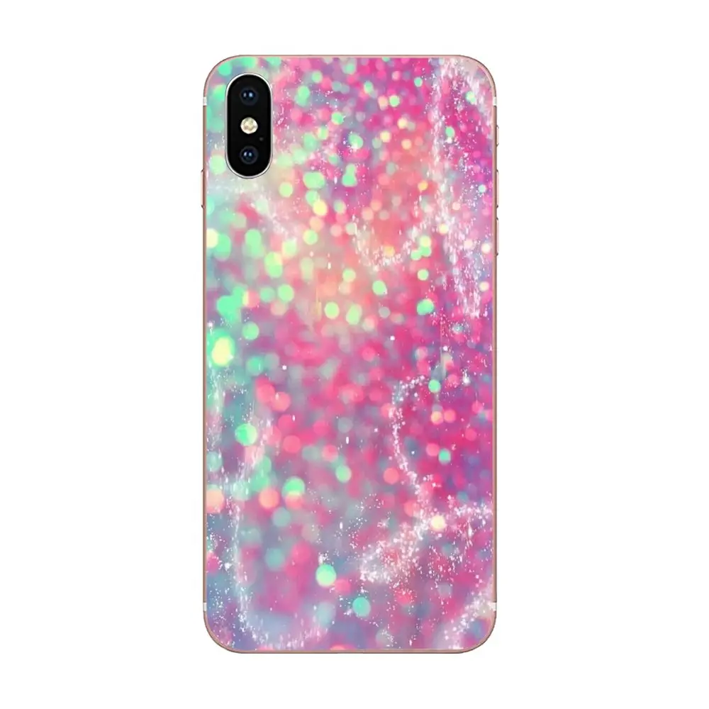 ТПУ Куинн телефон для Xiao mi 3 4 4C 4i 5 5s 5X6 6X8 SE Pro Lite A1 Max x 2 Note Пастельная сверкающая