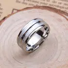 Мужское и женское модное креативное индивидуальное простое глянцевое металлическое повседневное Подарочное кольцо