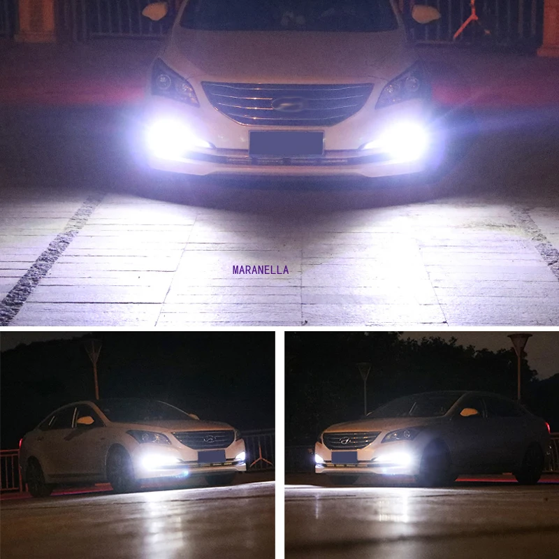 

2Pcs Super Bright H1 Led Bulbs Fog Running Light 6000K White 3030 12SMD 1200Lm Univeral Canbus Lamp Car Fog Front Head Light
