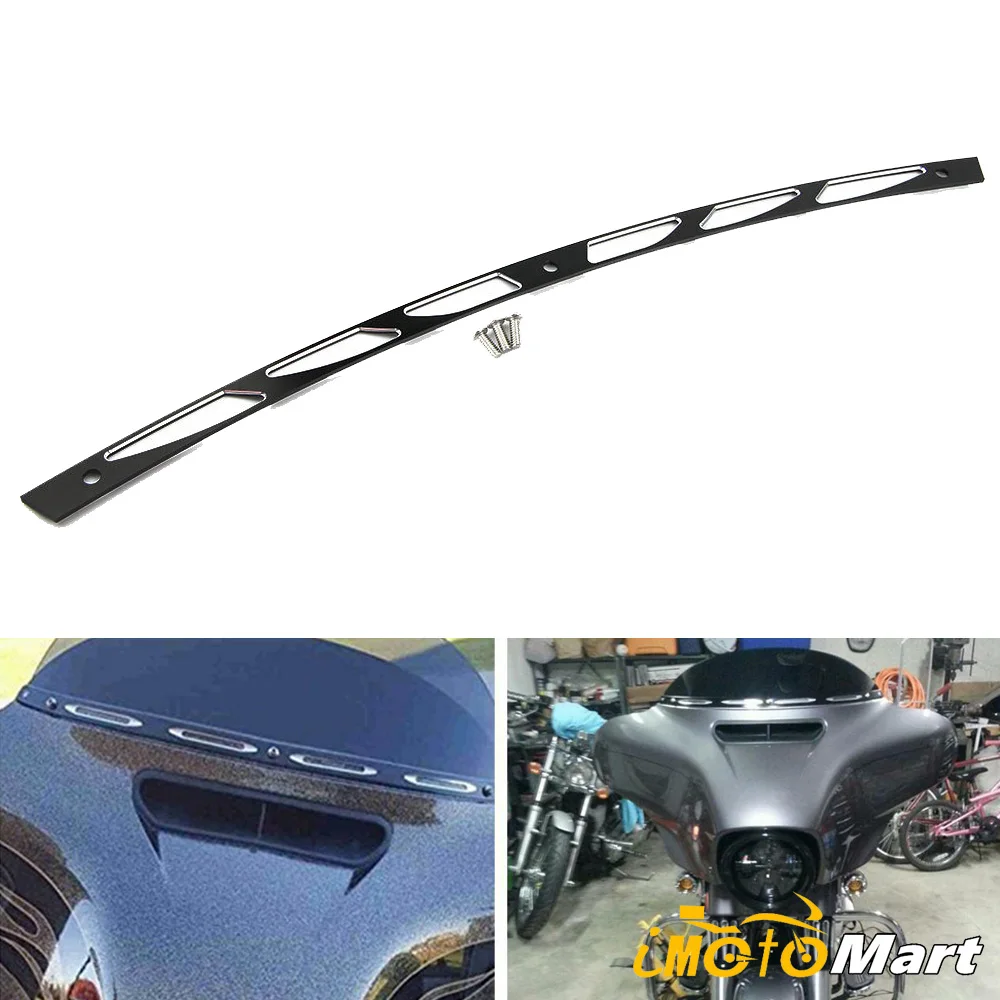 Обшивка лобового стекла мотоцикла для Harley Touring Electra Street Glide 1996 2013 2012 2011 2010|Накладки
