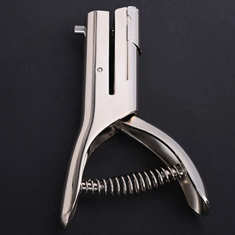 6 мм Ручные плоскогубцы с круглыми отверстиями мощные перфоратор для ПВХ карты