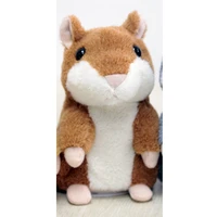 talking hamster repeats what you say electronic pet plush toy kids buddy mouse