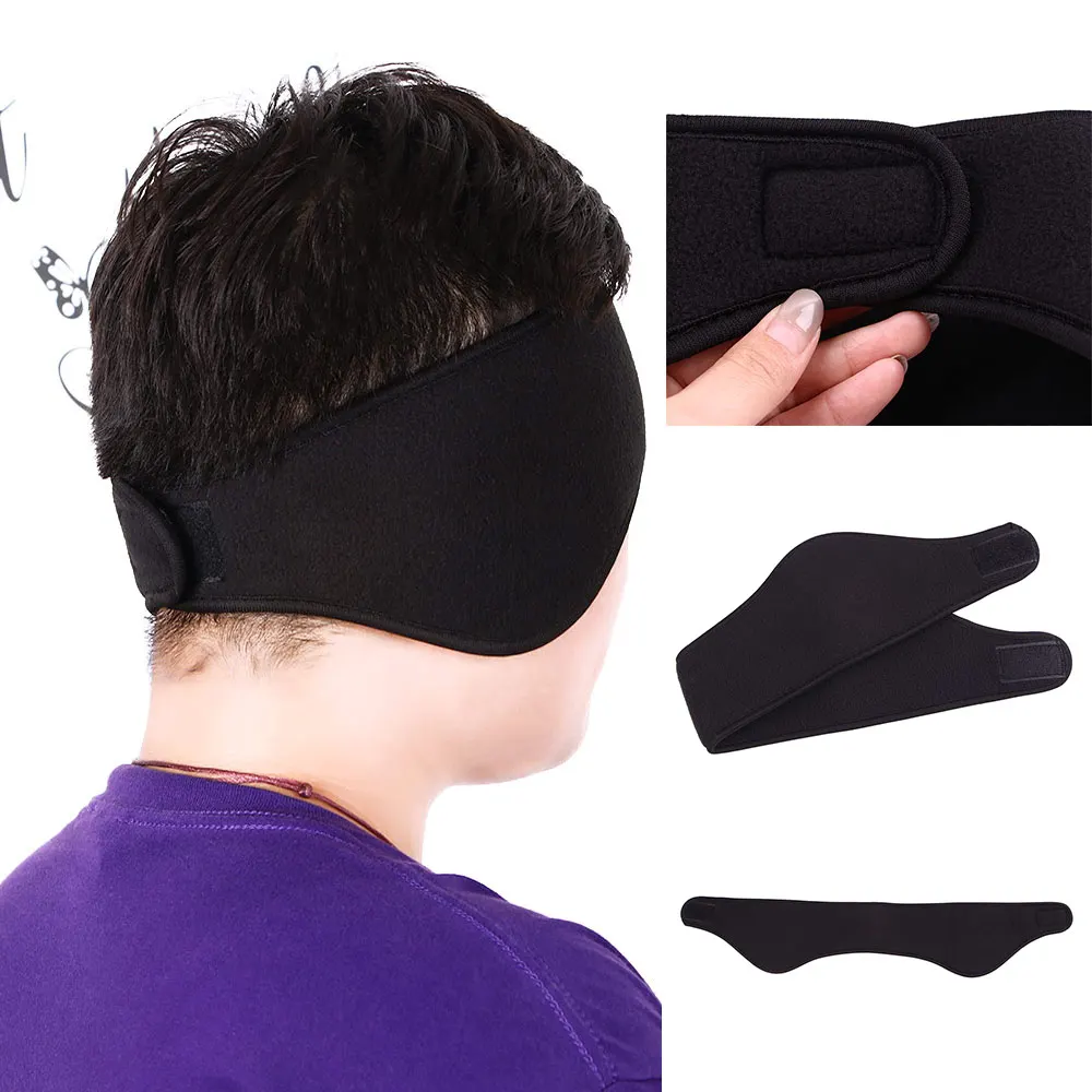 Теплые наушники унисекс для женщин и мужчин обогреватель ушей Зимняя повязка на