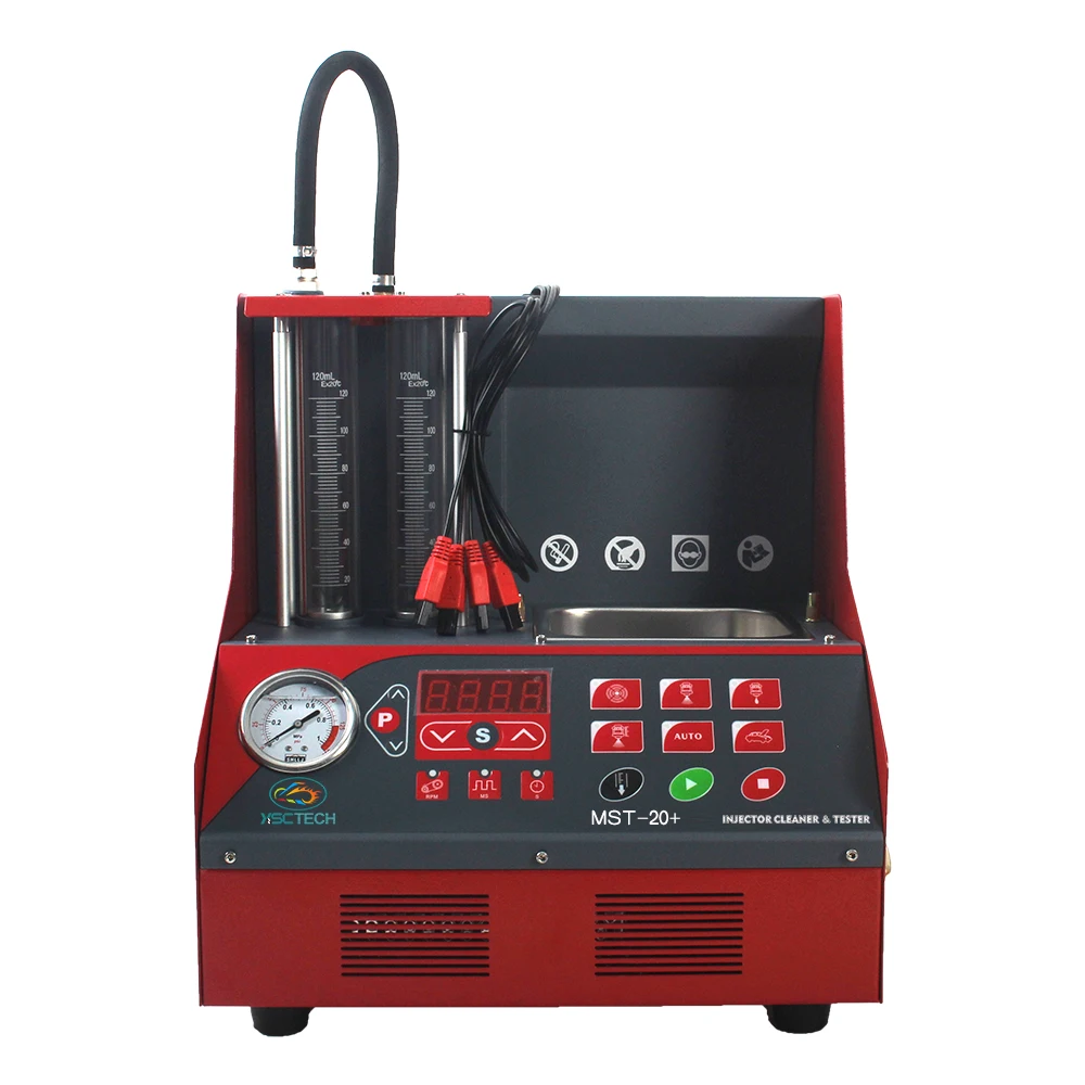 Мотоцикл Топливная форсунка очиститель (цилиндр 2) с помощью ультразвука