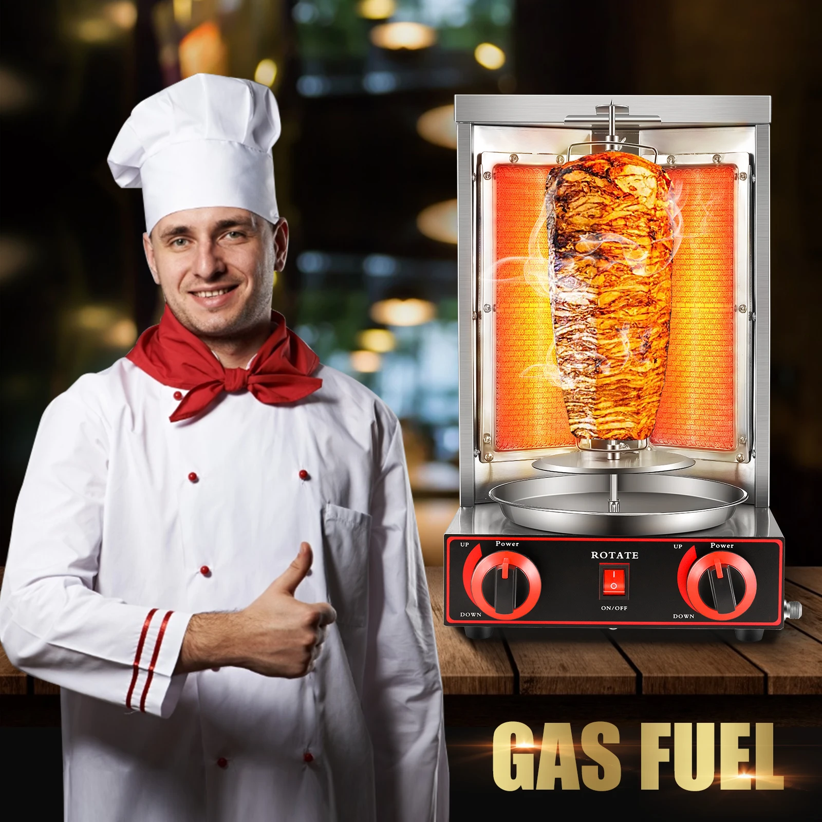 grill machine propane doner kebab machine vertical broiler with 2 burner kebab machine gyro grill eu plug free global shipping