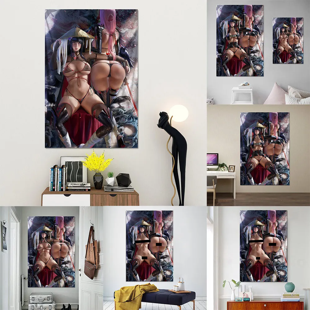 

Anime Ninja Hyūga HinaTa Wall Art Toolment Haruno Sakura Painting Art R18 Decoration For the living room bedroom canvas painting