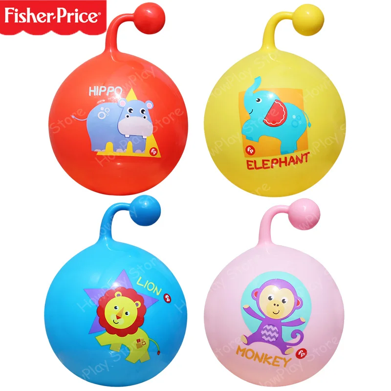 Fisher Price детские игрушечные мячи тренировочный мяч резиновый попрыгунчик ручной