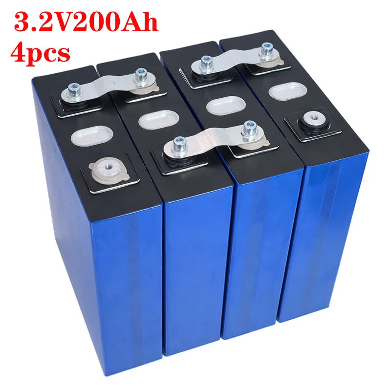 Комплект одежды из 4 предметов новая 3.2v200ah lifepo4 перезаряжаемый аккумулятор литий