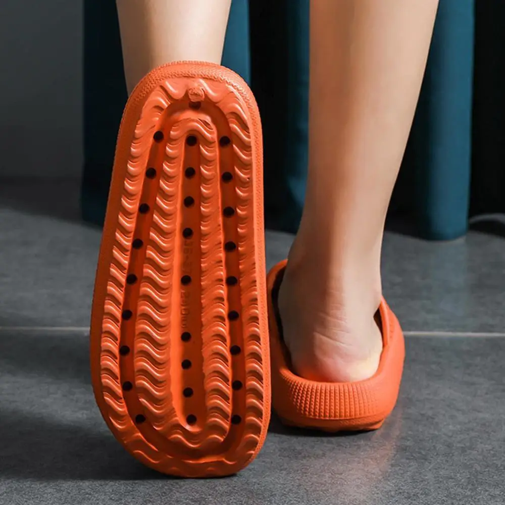 

latest technology-Super home slippers Non-slip Slides Beach Shoes Unisex Sandals Slip on Indoor Home women Slippers