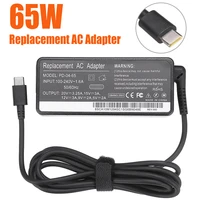 pohiks 1pc 20v 3 25a 65w type c power supply 100v 240v 1 8a usb c laptop charger ac adapter for l enovo notebook