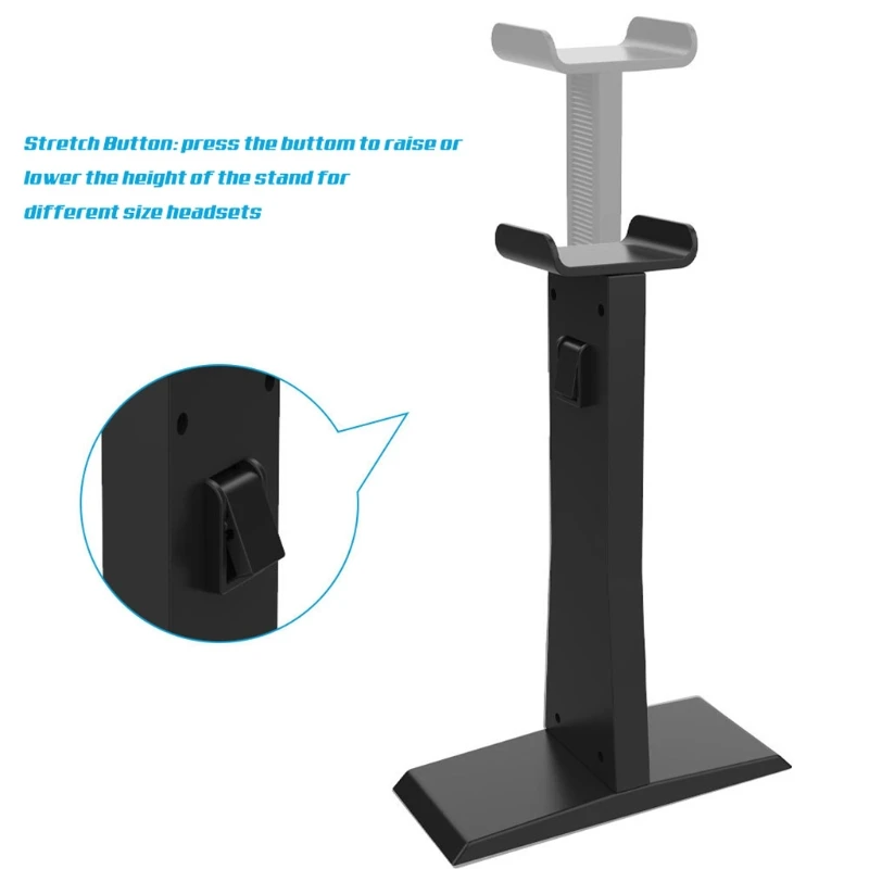 

Portable Gaming For PS5 Headphone Stand Acrylic Headset Hanger Earphone Holder