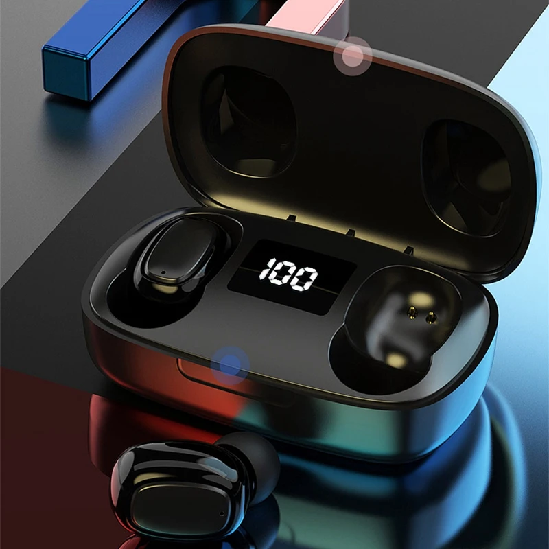 T10S TWS Bluetooth наушники 5 0 беспроводные наушники-вкладыши контактные стерео с