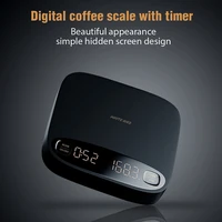 2kg 0 1g electronic drip coffee scale with timer auto reset kitchen smart scales home weighing high quality usb charging