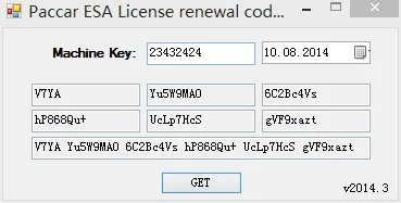 ESA Electronic Service Analyst 5.4+keygen UNLOCK for Paccar |
