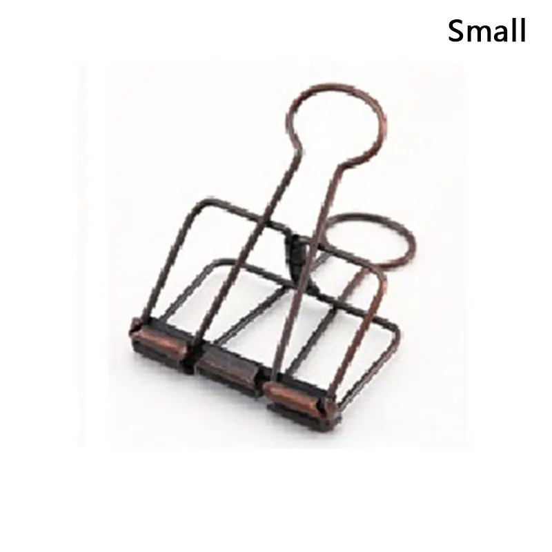 

8 Colors 3 Sizes Ins Colors Binder Clips Large Medium Small Office Binder Clips