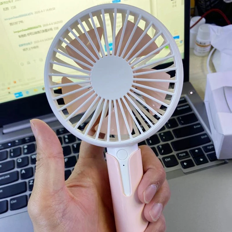 Ночной светильник с usb-зарядкой три скорости ветра офисный Настольный вентилятор