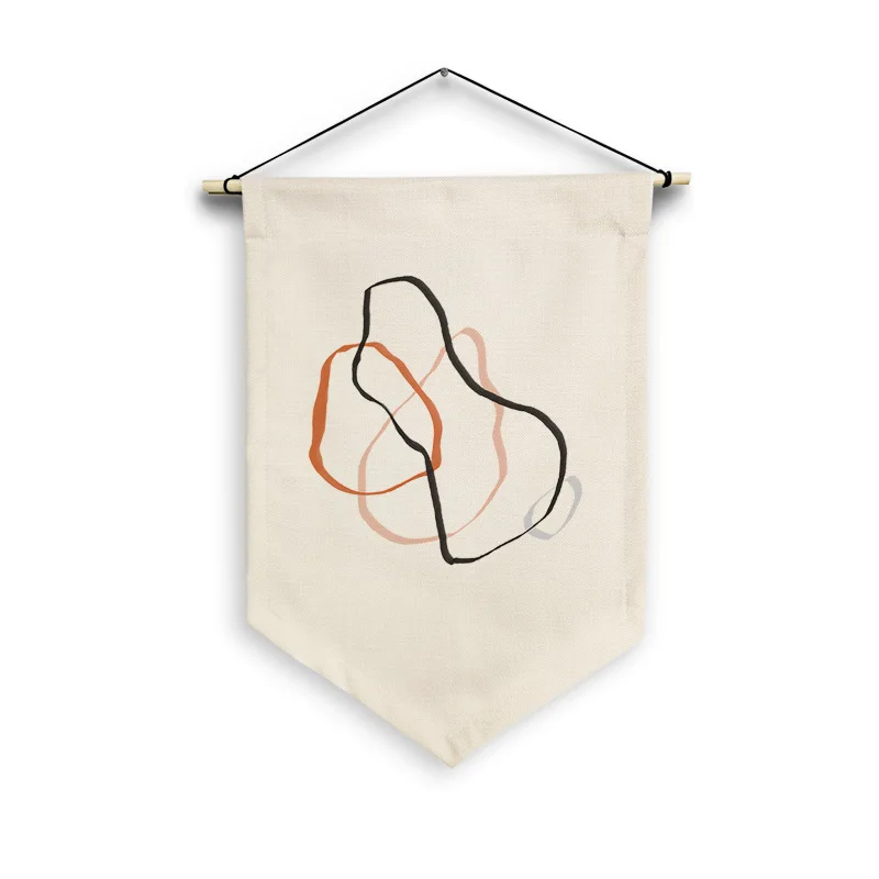 

Hanging ornaments paintings decor background paintings Morandi style cloth paintings home decoration